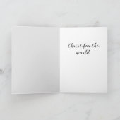 キリスト教のメッセージ世界のためのキリスト カード (内部)