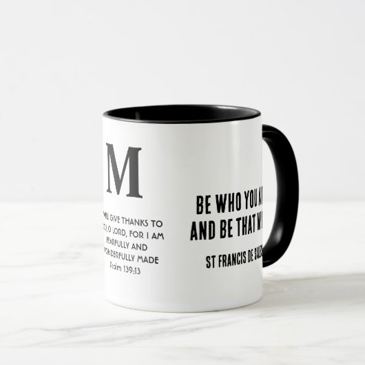 キリスト教のモノグラム感動的である マグカップ (正面右)