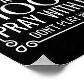 キリスト教のユーモア聖餐式 ポスター (角)