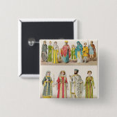 キリスト教のローマの服 缶バッジ (正面&裏面)