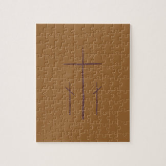 キリスト教の三者がキリスト教を十字架で結ぶ ジグソーパズル