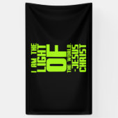 キリスト教の世界の聖書引用文 横断幕 (縦)