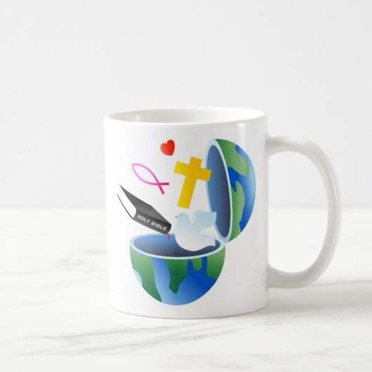 キリスト教の世界 コーヒーマグカップ (右)