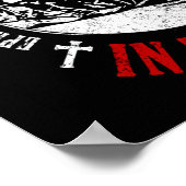 キリスト教の信仰が主に強く乗るバイク ポスター (角)