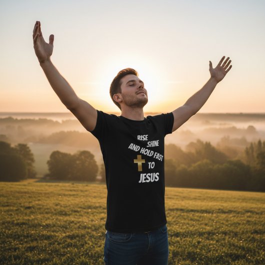 キリスト教の信仰の十字架 Tシャツ