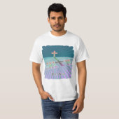 キリスト教の信仰の十字架Tシャツ Tシャツ (正面フル)