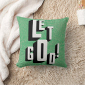 キリスト教の信仰を神に委ねる クッション (ブランケット)