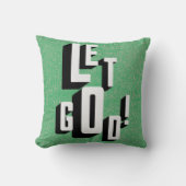 キリスト教の信仰を神に委ねる クッション (正面)