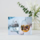 キリスト教の信仰出生の理由シーズン写真 シーズンポストカード (スタンド正面)