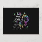 キリスト教の信仰想像イエス神を信じることができるだけだ インビテーションポストカード (正面)