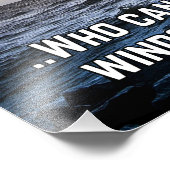 キリスト教の信仰感動的で、彼は嵐を鎮める フォトプリント            (角)