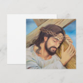 キリスト教の信仰 イエス・キリスト 招待状 (正面/裏面)