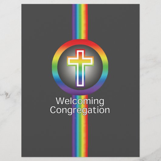 キリスト教の信徒を歓迎 チラシ (裏面)