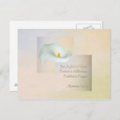 キリスト教の信頼の芸術の~のロマンの12:12 ポストカード (正面/裏面)