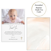 キリスト教の光バプテスマYの感謝してい正統 サンキューカード