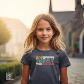 キリスト教の励ましデザイン: Not Today Satan Tシャツ