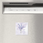 キリスト教の励まし ラベンダーと聖書の言葉 マグネット (インサイチュ (食洗機))