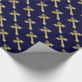 キリスト教の十字形 ラッピングペーパー (角)