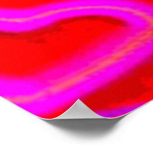 キリスト教の十字架であなたを愛するイエス ポスター (角)