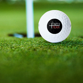 キリスト教の十字架への恐怖に対する信仰 ゴルフボール