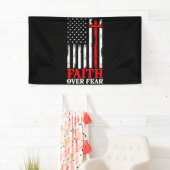 キリスト教の十字架カッコいいを恐れる信仰 横断幕 (インサイチュ)