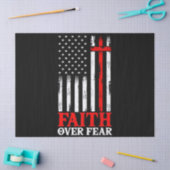 キリスト教の十字架カッコいいを恐れる信仰 薄葉紙 (クラフト)