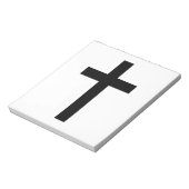"キリスト教の十字架" ノートパッド (回転)