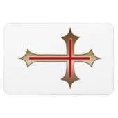 キリスト教の十字架 マグネット (横)