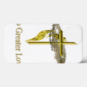 キリスト教の十字架 Case-Mate iPhoneケース (裏面 (横))