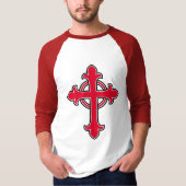 キリスト教の十字架 Tシャツ (正面)