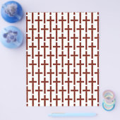 キリスト教の十字模様 チラシ (シングル)