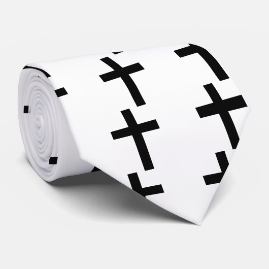 キリスト教の十字 ネクタイ (ロール)