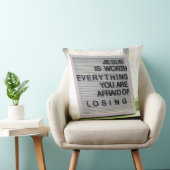 キリスト教の印は何でもイエスの価値がある クッション (椅子)