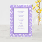 キリスト教の友情の挨拶 カード (黄色い花)