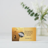 キリスト教の名刺の足跡 名刺 (スタンド正面)