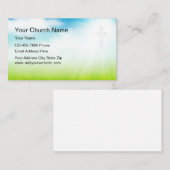 キリスト教の名刺 名刺 (正面/裏面)