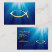 キリスト教の名刺 名刺 (正面/裏面)