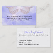 キリスト教の名刺 名刺 (正面/裏面)