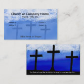 キリスト教の名刺 名刺 (正面/裏面)