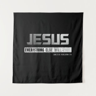 キリスト教の名前，イエスその他すべてが消える タペストリー