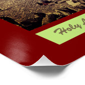 キリスト教の名言 イエス ヴィンテージ 聖地 写真 ポスター (コーナー)