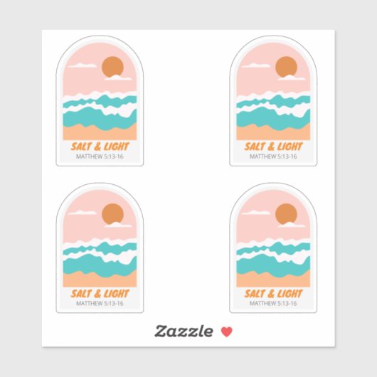 キリスト教の塩と光 シール (シート)