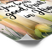 キリスト教の壁画は実が好い ポスター (角)