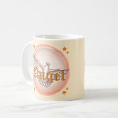 キリスト教の天使の鳩 コーヒーマグカップ (正面左)
