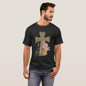 キリスト教の女の子のための10代のイースターギフト彼はリス Tシャツ (正面フル)