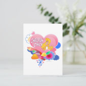 キリスト教の女の子 ポストカード (スタンド正面)