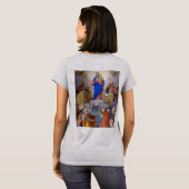 キリスト教の女性に救済栄光を Tシャツ (裏面フル)