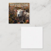 キリスト教の子羊の花嫁 ノートカード (正面/裏面)