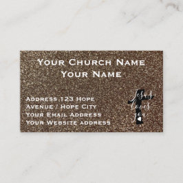 キリスト教の宗教的な階級の金ゴールドブラック教会 名刺