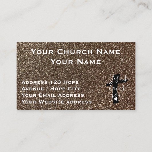 キリスト教の宗教的な階級の金ゴールドブラック教会 名刺 (正面)